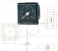 Манометр CEWAL IQ 45 P