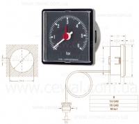 Манометр CEWAL IQ 52 P