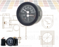 Термоманометр CEWAL TI 52 P